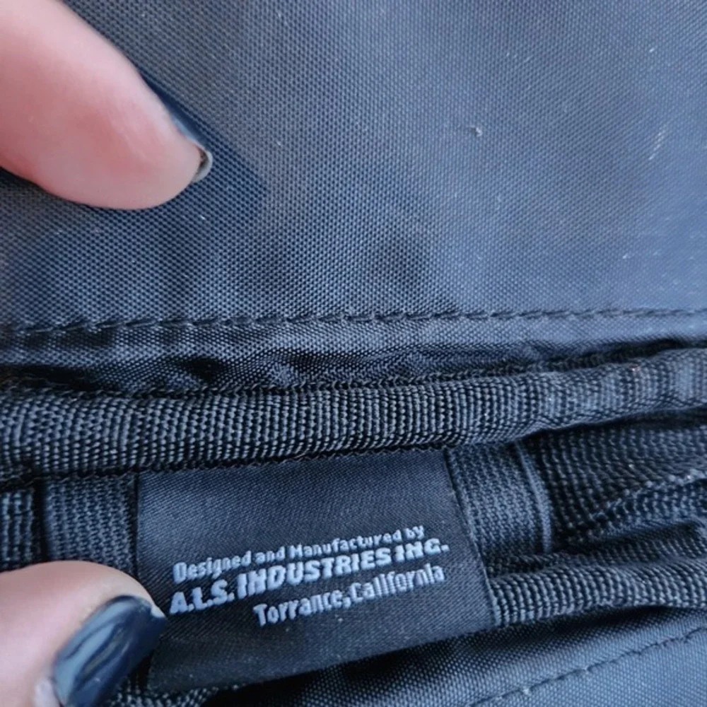 Nintendo DS Lite Blue Black Nylon Carrying Case Pouch A.L.S. Industries 2007